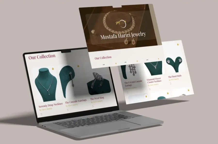 Moustafa Al Hariri Jewelery Mockup
